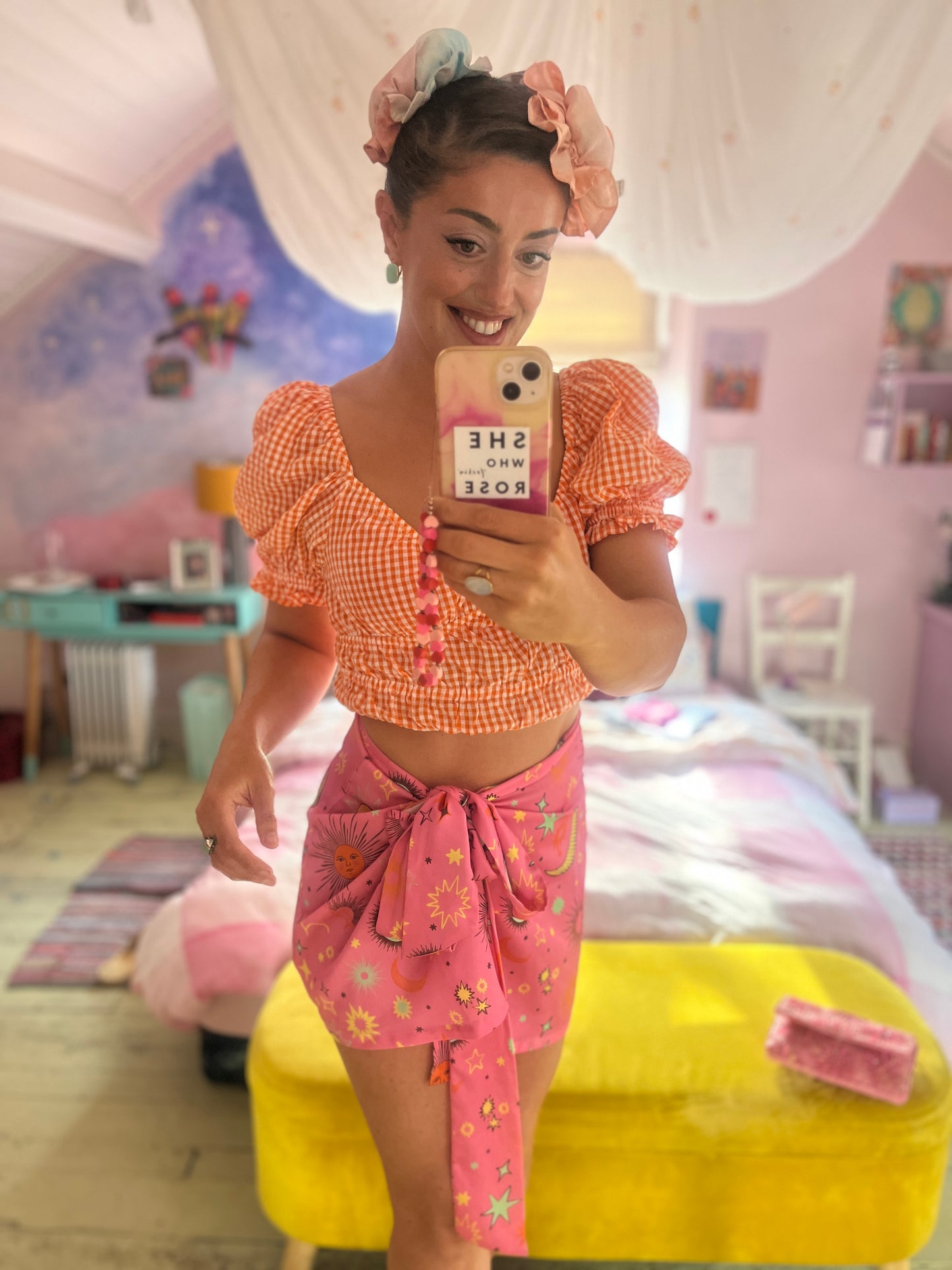 Halo Buns|Heatless Curlers